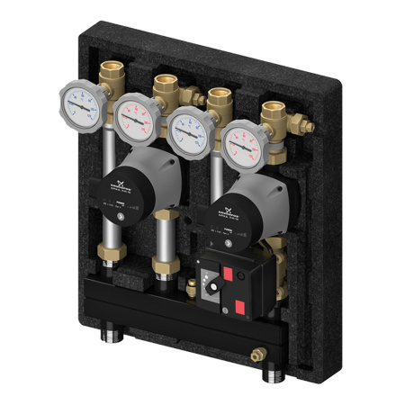 Насосно-смесительный модуль Meibes Kombimix UK/MKSTM c насосом Grundfos UPM3 Hybrid 15-70