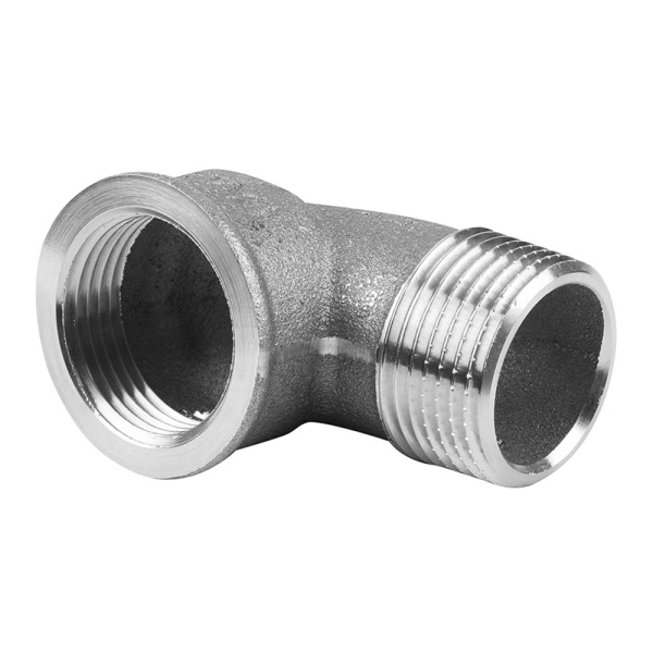 Угол хромированный НР/ВР 1" Viega