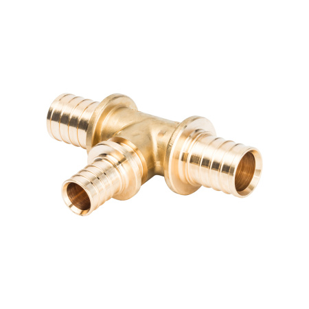 Тройник латунный 18 х 2.5 x 12 х 2.0 x 18 х 2.5 KAN-therm