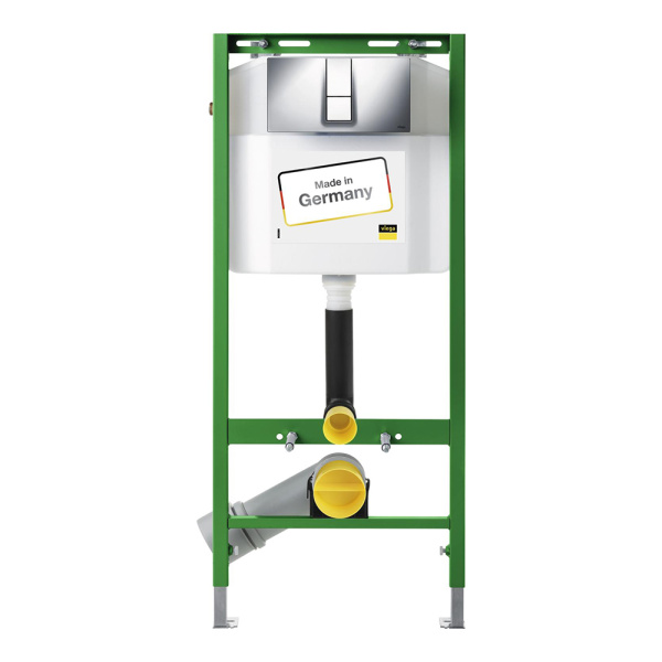 Инсталляция для подвесного унитаза Viega Eco с кнопкой 727550 Инсталляция для подвесного унитаза Viega Eco с кнопкой 727550