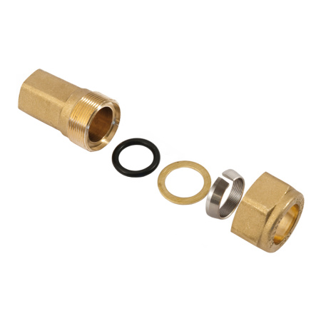Муфта ремонтная латунная ВР 1/2" General Fittings