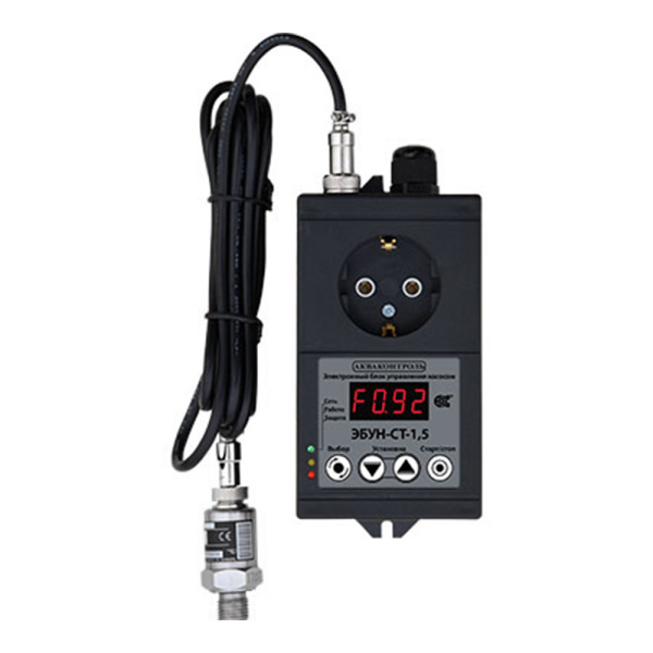 Электронный блок управления насосом ЭБУН-СТ-1.5 кВт Акваконтроль