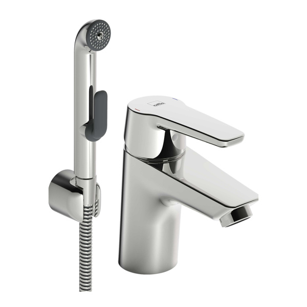 Смеситель для умывальника с гигиеническим душем Oras Saga Style 3912FH