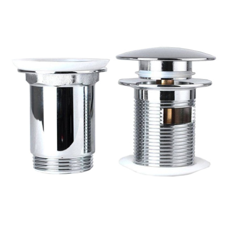 Донный клапан 1 1/4" CLICK/CLACK с большой пробкой (62 мм) Airfit