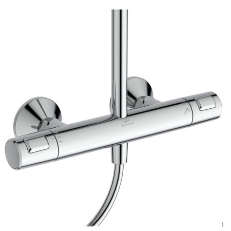 Душевая система Ideal Standard Ceratherm T25+ хром, с термостатом
