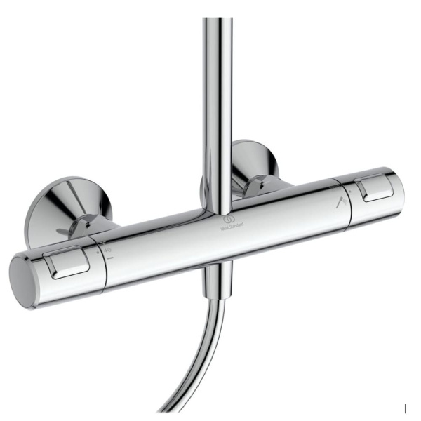 Душевая система Ideal Standard Ceratherm T25+ хром, с термостатом