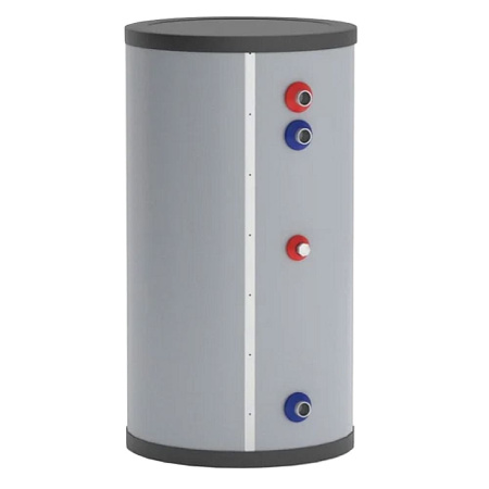 Бойлер косвенного нагрева RBF 200 напольный из нержавеющей стали, "RISPA" NEW