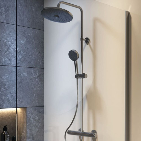 Душевая система Ideal Standard Ceratherm T25+ хром, с термостатом