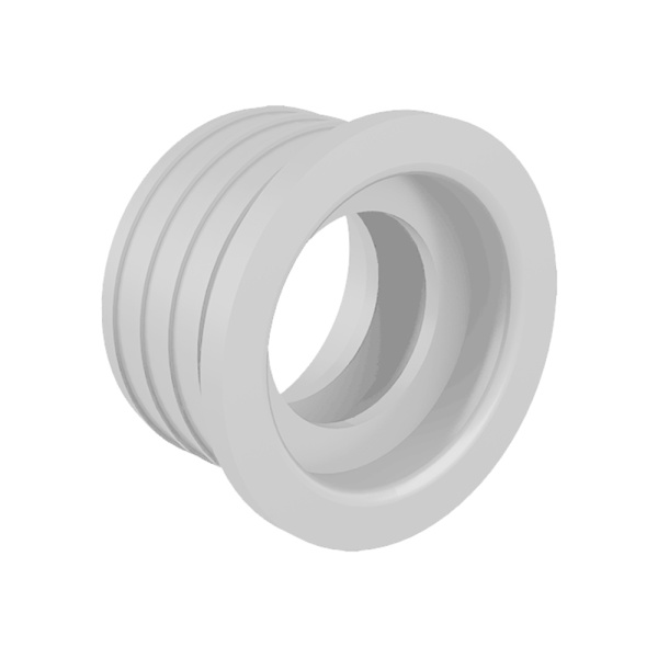 Манжета переходная резиновая 40 х 32 мм белая Польша