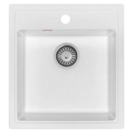 Мойка кухонная ARFEKA DALAGO белая из искусственного камня (465 х 500 х 190 мм)