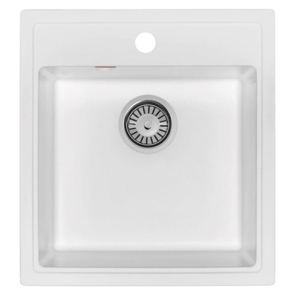 Мойка кухонная ARFEKA DALAGO белая из искусственного камня (465 х 500 х 190 мм)