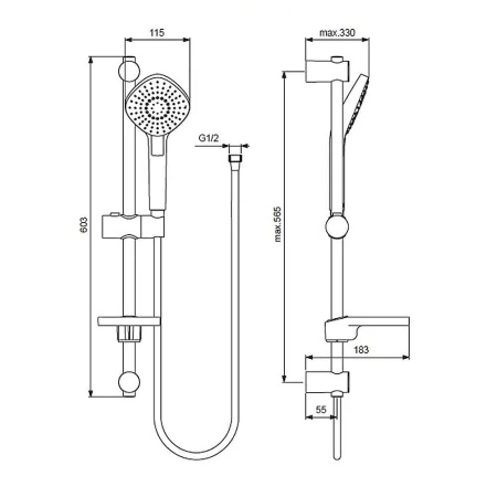 Промо набор для ванной Ideal Standard ESLA 3 в 1