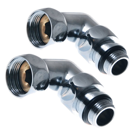 Уголок со сгоном для полотенцесушителя 1/2" НР х 3/4" ВР LUXON