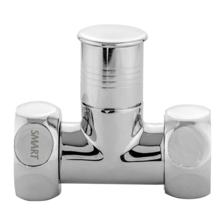 Вентиль прямой для полотенцесушителя 1"ВР х 3/4" ВР SMART