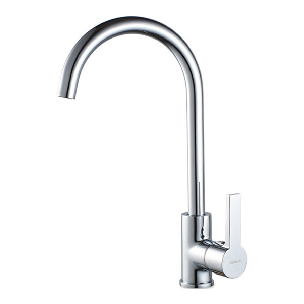 Смеситель для кухонной мойки Gerhans K14084 высокий хром