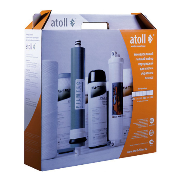 Набор картриджей ATOLL № 102 STDA для фильтров А-560Е