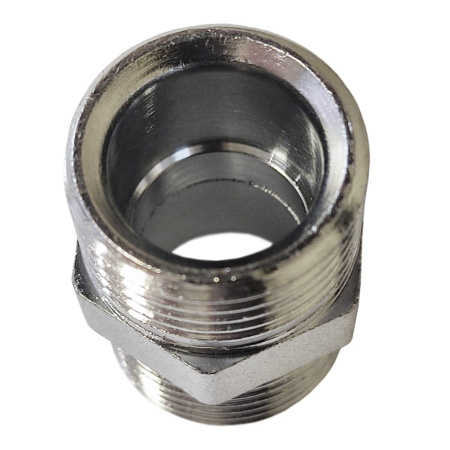 Ниппель под евроконус 1/2" (хром) FAR