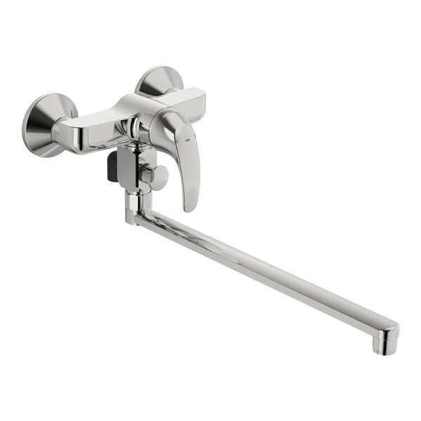 Смеситель для ванны Oras Polara 1446Y с длинным изливом