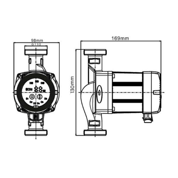 Насос циркуляционный IBO BETA 2 25-60/130 BR